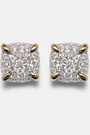 David Yurman Pendientes Châtelaine® de oro de 18 ct con diamantes