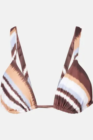 FAITHFULL THE BRAND Top de bikini Mary a rayas