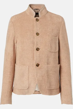 Loro Piana Chaqueta Spagna Mini de lino y algodón