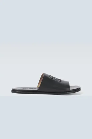Loewe Sandalias Flex Anagram de piel