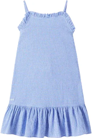 Liewood Vestido Sophia de sirsaca de algodón