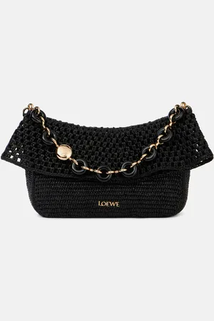 Loewe Bolso al hombro Paula’s Ibiza Ola Small de rafia