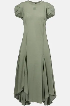 Loewe Vestido midi Paula’s Ibiza en mezcla de algodón