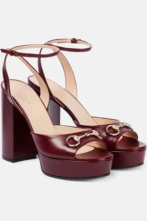 Gucci Sandalias de piel con Horsebit