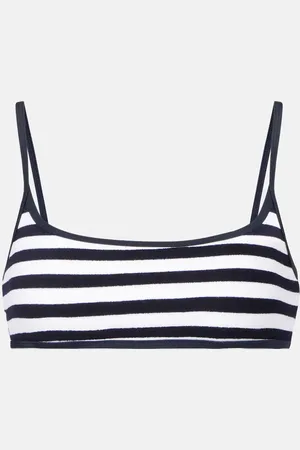 Jade Swim Top de bikini Muse Scoop a rayas