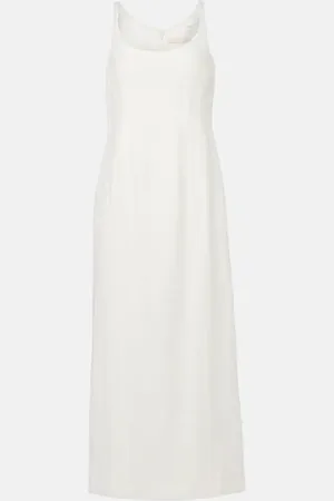 FAITHFULL THE BRAND Vestido midi Gigi de lino