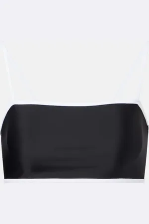 Jade Swim Top de bikini a rayas