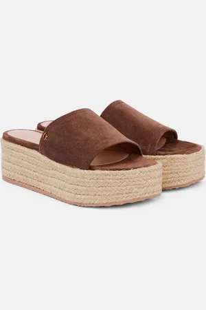 Gianvito Rossi Alpargatas con plataforma de ante
