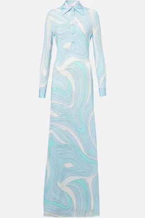 Puccini Vestido camisero Marmo
