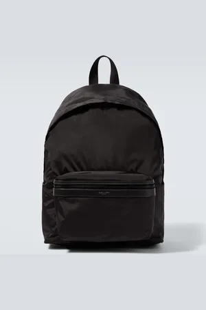 Saint Laurent Mochila City de ripstop con ribetes