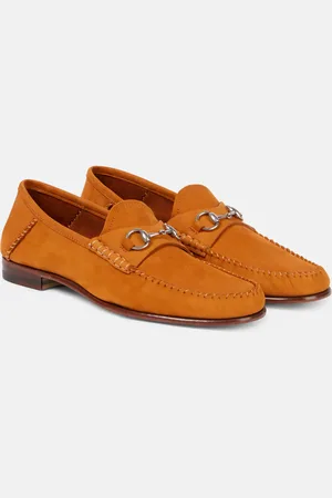 Gucci Mocasines penny Gigi de ante con Horsebit