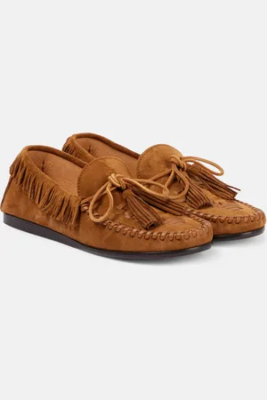 Isabel Marant Mocasines Fitza de ante con flecos