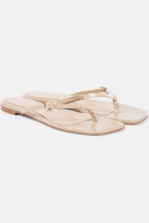 Gianvito Rossi Sandalias Ribbon de charol