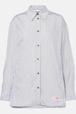 Ganni Camisa a rayas