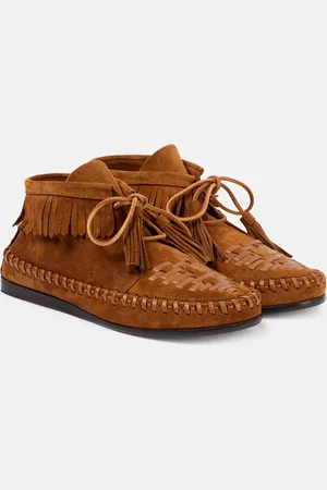 Isabel Marant Botines Felsa de ante con flecos