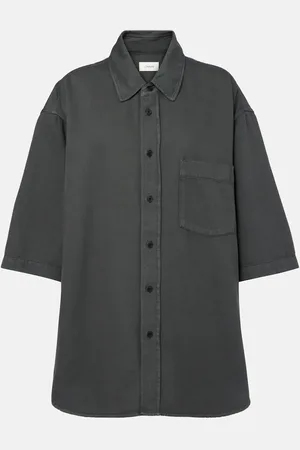 LEMAIRE Camisa en denim oversized