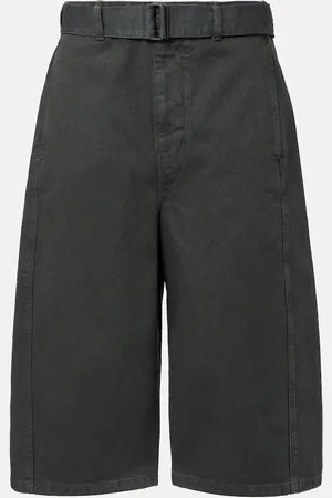 LEMAIRE Shorts Twisted en denim