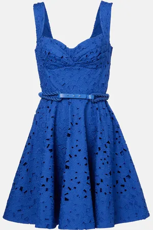 Rebecca Vallance Vestido midi Zaffree de algodón