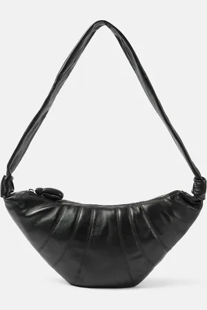 LEMAIRE Bolso al hombro Croissant de piel