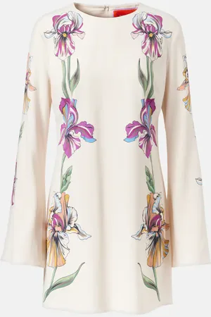 La DoubleJ Vestido corto Supremes Swing de jersey floral