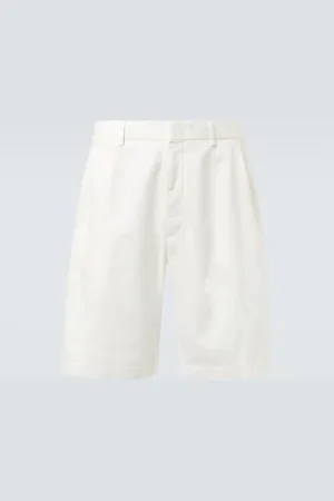 Ermenegildo Zegna Bermudas de algodón y lino