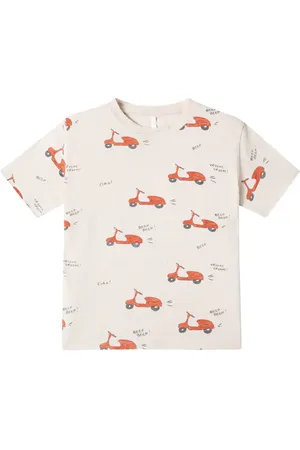 Rylee + Cru Camiseta de algodón estampada