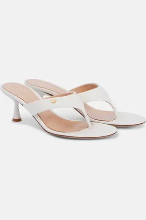 Gianvito Rossi Mules Ascent 55 de piel