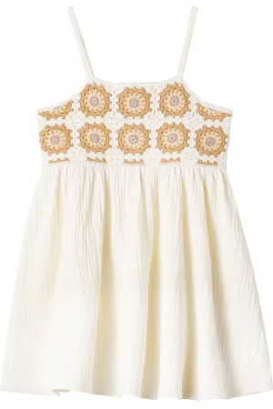 Rylee + Cru Vestido en croché de algodón