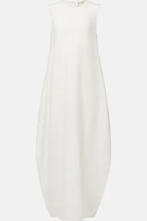 Rohe Róhe Vestido largo en mezcla de seda