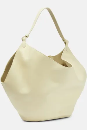 Khaite Tote Lotus Medium de piel
