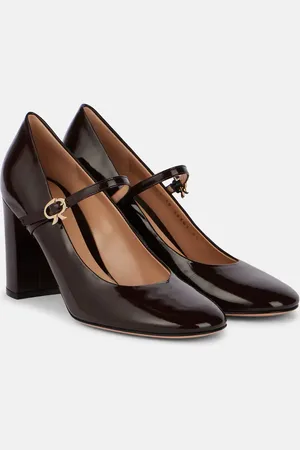 Gianvito Rossi Salones Mary Jane 85 de charol