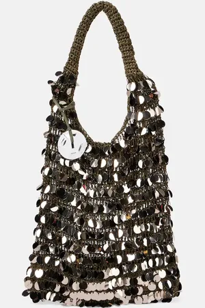 J.W.Anderson Tote de malla con lentejuelas