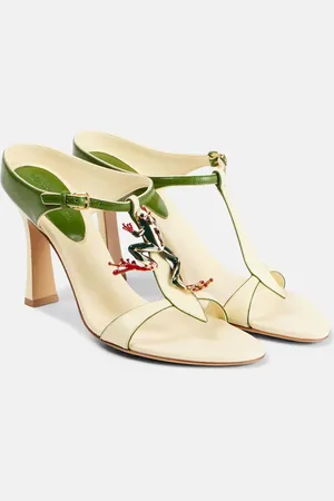 Bottega Veneta Mules Rana de piel