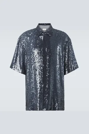 DRIES VAN NOTEN Camisa de lentejuelas