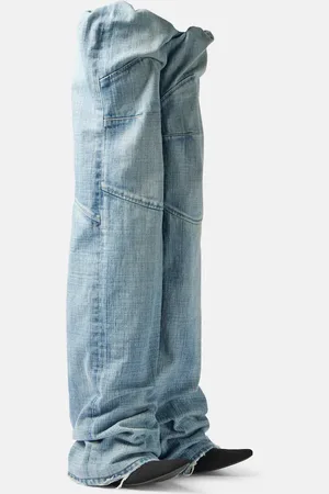 Balenciaga Pantabotas New Flex 90 en denim