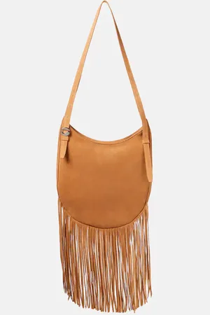 COPERNI Bolso al hombro de ante con flecos