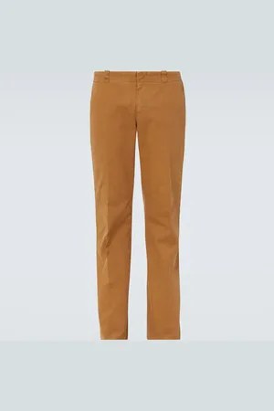 Alexander McQueen Pantalones chinos de algodón