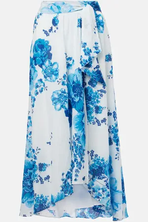 POUPETTE ST BARTH Falda larga Bilitis floral