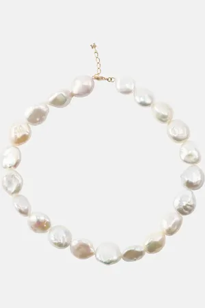 Mateo Collar de oro de 14 ct con perlas