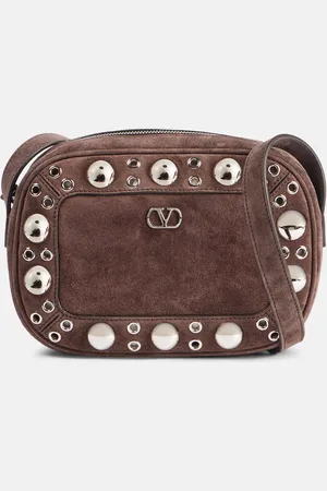 VALENTINO GARAVANI Bolso cruzado Nellcote Small de ante