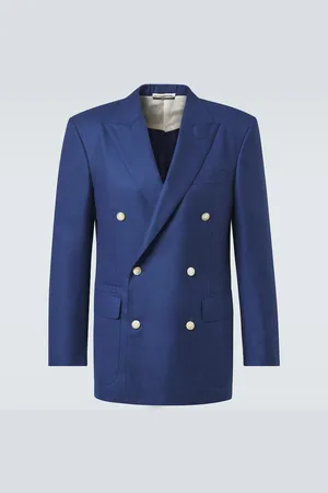 Dunhill Blazer cruzado de cachemir
