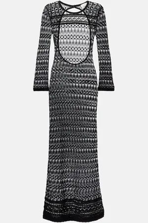 Isabel Marant Vestido largo Paloma de croché
