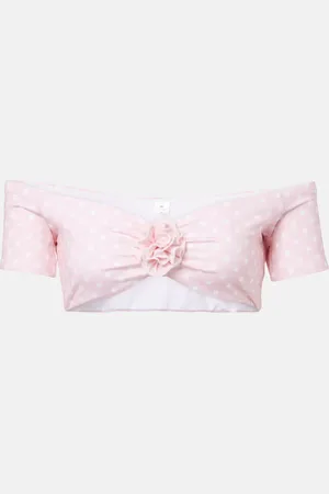 Bananhot Crop top Stefani a lunares