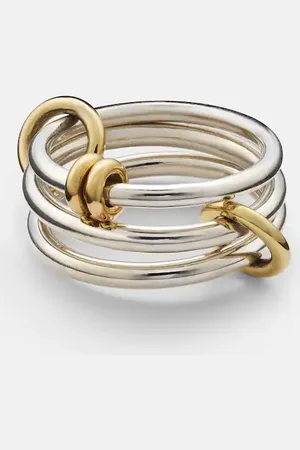 SPINELLI KILCOLLIN Anillo Raneth de oro de 18 ct y plata de ley