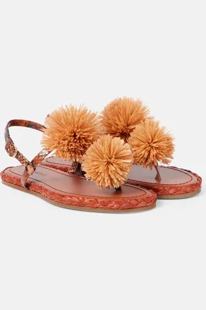 ULLA JOHNSON Alpargatas Ingrid con piel