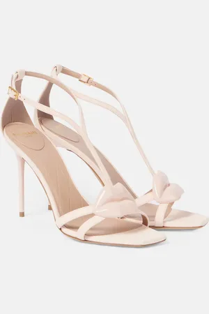 Balmain Sandalias Lips 95 de ante