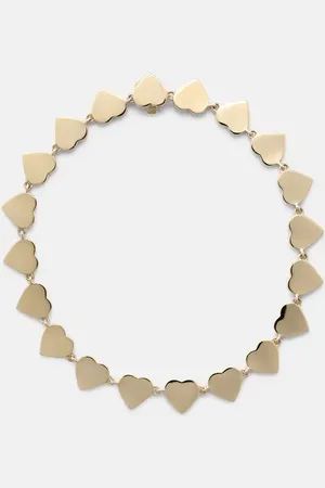 Sydney Evan Pulsera Pure Heart Eternity de oro de 14 ct