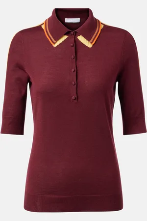 GABRIELA HEARST Polo Wendelyn de cachemir y seda