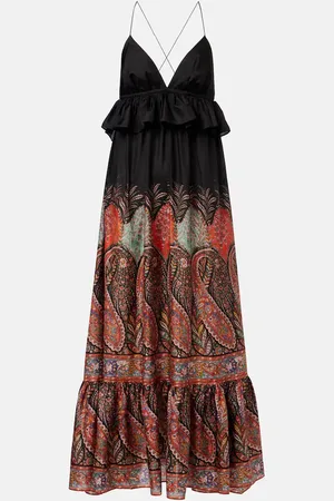 ZIMMERMANN Vestido largo Rhiannon de seda