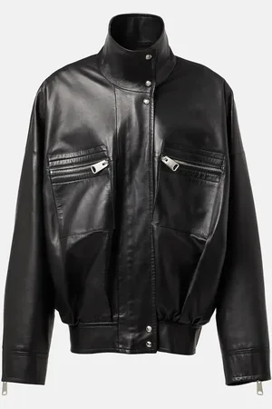 Khaite Chaqueta bomber Ayman de piel